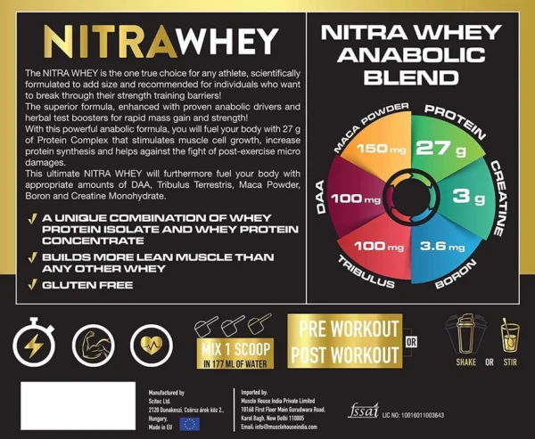 One Science Nitra Whey - 5 Lbs - Image 2