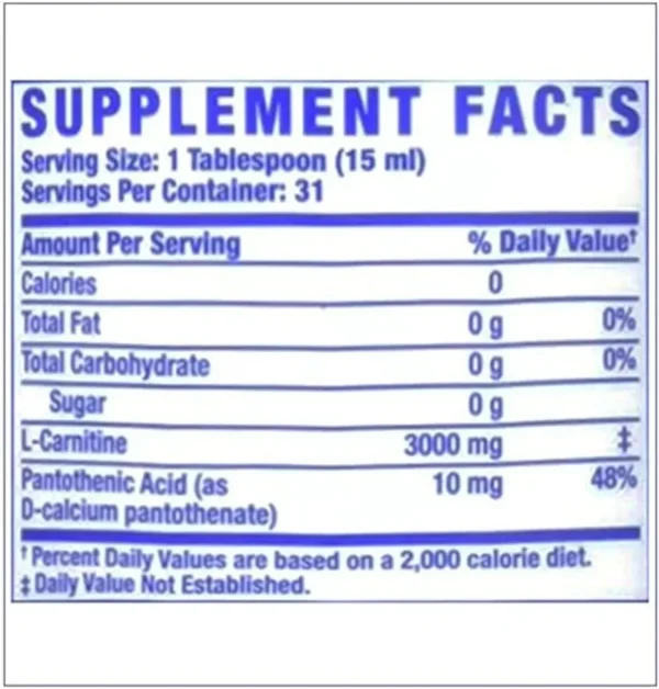 Ronnie Coleman Signature Series L-Carnitine XS 3000 Liquid - Image 4